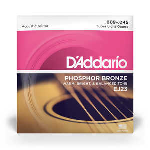 DADDARIO アコースティックギター弦 EJ23 PhoBro SLight 009-045 EJ23PHOBROSLIGHT0 DADDARIO アコースティックギター弦 EJ23 PhoBro SLight 009-045 EJ23PHOBROSLIGHT0