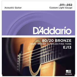 DADDARIO ダダリオ アコースティックギター弦 EJ13 DADDARIO ダダリオ アコースティックギター弦 EJ13