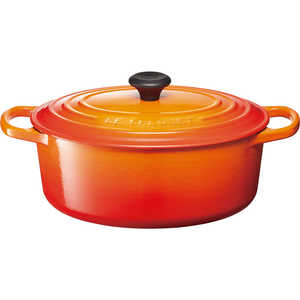 LECREUSET グローバルパッケージ シグニチャー ココット・オーバル 25cm オレンジ 0024147261483 LECREUSET グローバルパッケージ シグニチャー ココット・オーバル 25cm オレンジ 0024147261483