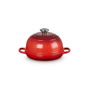 LECREUSET NEW CORE シグニチャー ブレッド・オーブン 24cm チェリーレッド 21301240600430