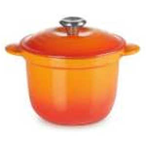 LECREUSET ココット・エブリィ 18 オレンジ (SSツマミ) 21110180900460