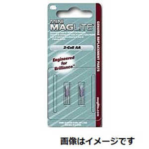MAGLITE ミニマグライト替球 (2個) LM2A001 SPERE BULB FOR AA