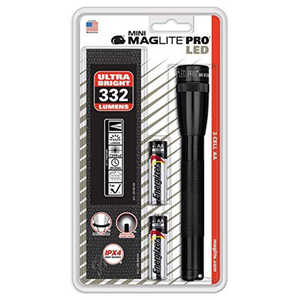 MAGLITE SP2P01H ペンライト ミニマグライト LED PRO ブラック [LED /単3乾電池×2]