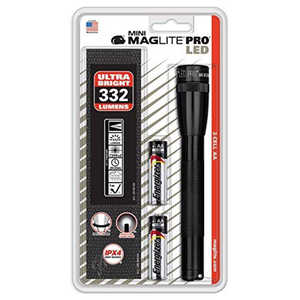 MAGLITE SP2P01H ペンライト ミニマグライト LED PRO ブラック [LED /単3乾電池×2] SP2P01H