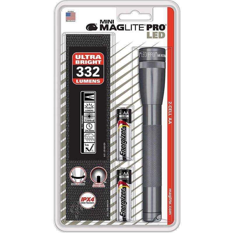 MAGLITE MAGLITE ペンライト ミニマグライト LED PRO グレー [LED /単3乾電池×2] SP2P09H SP2P09H
