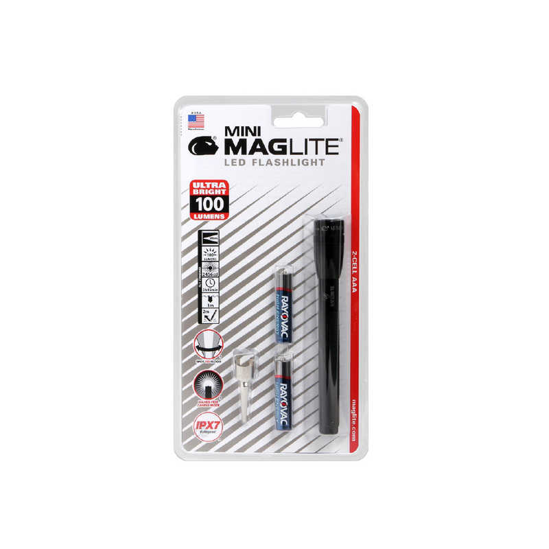 MAGLITE MAGLITE 2AAA LED BK BP SP32016 SP32016