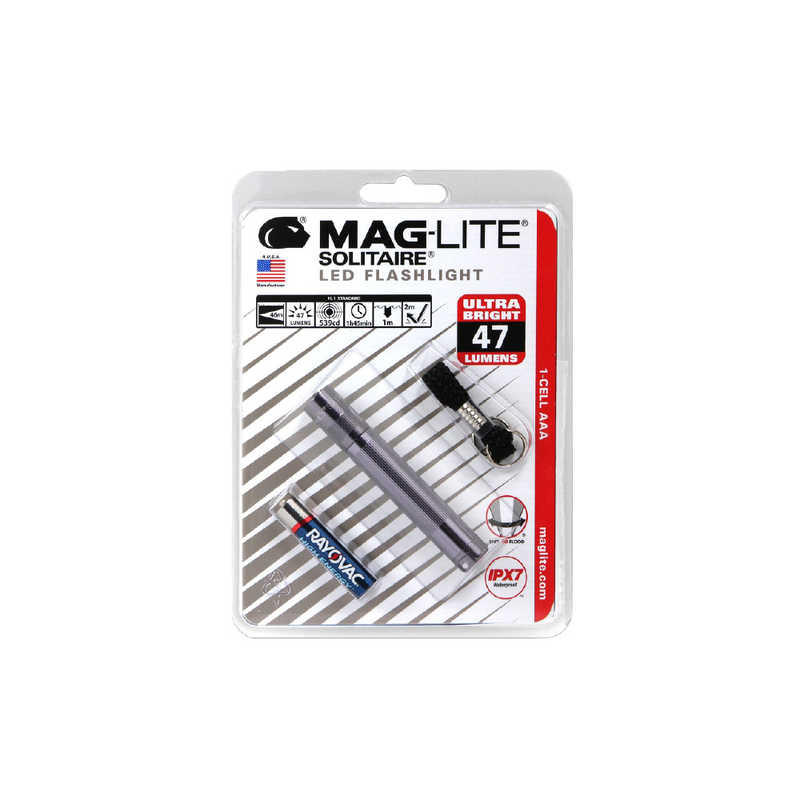 MAGLITE MAGLITE マグライト ソリテールLED SJ3A096 グレｰ SJ3A096 グレｰ