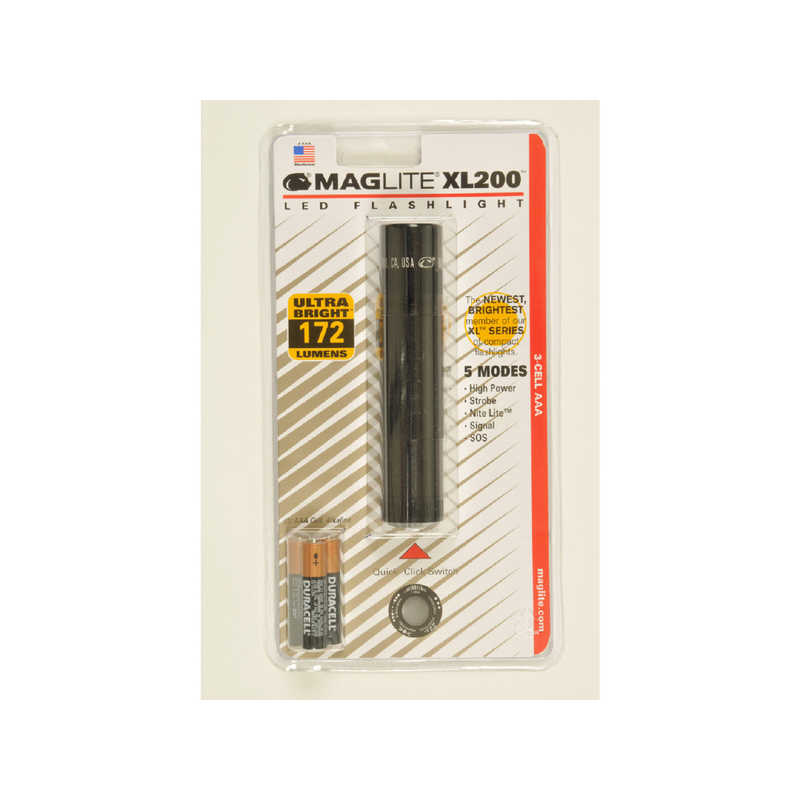 MAGLITE MAGLITE ペンライト マグライトLED XL200 ブラック XL200-S3016 BK XL200-S3016 BK