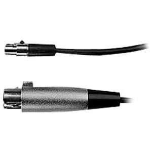 SHURE ボディーパック型送信機用接続ケーブル(1.2m) WA310