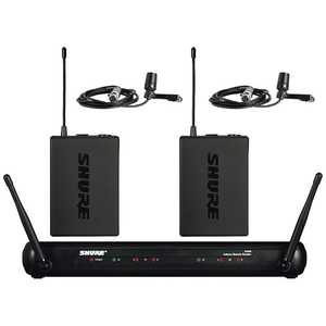 SHURE デュアル小型ラベリア・マイクロホン付属システム SVX188J-CVL-JB1 SHURE デュアル小型ラベリア・マイクロホン付属システム SVX188J-CVL-JB1