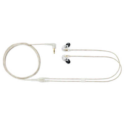 SHURE イヤホン カナル型 クリア [φ3.5mm ミニプラグ] SE215CL-A の