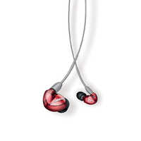 SHURE イヤホン カナル型 レッド [φ3.5mm ミニプラグ] SE535LTD-A の 