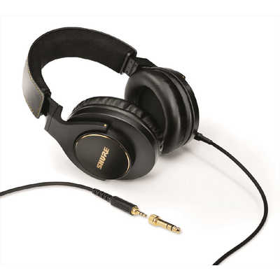 SHURE ブラックヘッドホン 収納ケース付き ヘッドホンケースのおすすめ19選。大切なヘッドホンを保護しよう