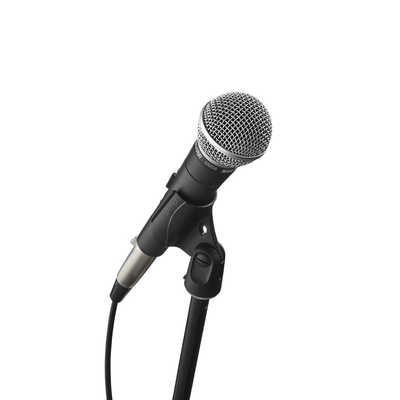 SHURE ボーカルマイク(ダイナミック型)+マイクスタンド SM58