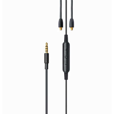 SHURE イヤホン カナル型 AONIC215 トランスルーセントブラック [φ3