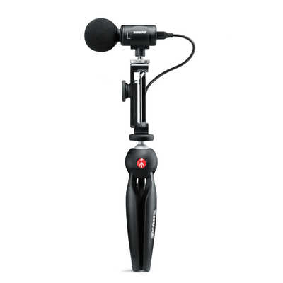 SHURE motive mv88デジタル・ステレオ・コンデンサー・マイクロホン Shure MOTIV MV88デジタル・ステレオ・コンデンサー・マイクロホン