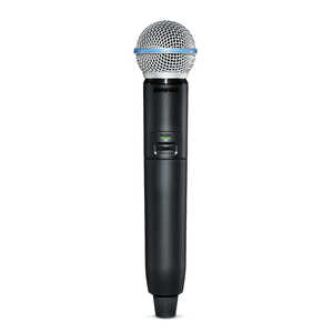SHURE GLX-D2+ ハンドヘルド型送信機 BETA 58Aマイクヘッド GLXD2+/B58=-Z2 SHURE GLX-D2+ ハンドヘルド型送信機 BETA 58Aマイクヘッド GLXD2+/B58=-Z2