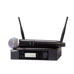 SHURE GLX-D24R+/BETA58A ハーフラック型型受信機付ボーカル・ワイヤレスシステム GLXD24R+J/B58-Z2 SHURE GLX-D24R+/BETA58A ハーフラック型型受信機付ボーカル・ワイヤレスシステム GLXD24R+J/B58-Z2