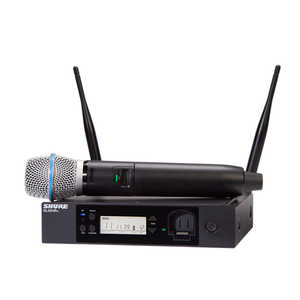 SHURE GLX-D24R+/BETA87A ハーフラック型受信機付ボーカル・ワイヤレスシステム GLXD24R+J/B87A-Z2 SHURE GLX-D24R+/BETA87A ハーフラック型受信機付ボーカル・ワイヤレスシステム GLXD24R+J/B87A-Z2