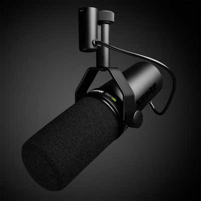 SHURE ボーカル用ダイナミックマイクロホン プリアンプ内蔵