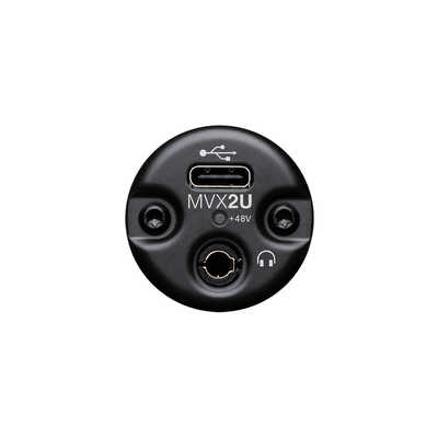 SHURE ヘッドホン出力付きXLR-USB変換アダプター MVX2U の通販 