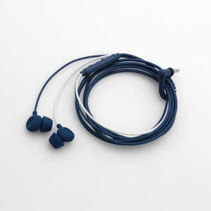 ADV. 有線スリーピングイヤホン カナル型 Sleeper Loop ［リモコン・マイク対応/ φ3.5mm ミニプラグ/ ハイレゾ対応］ ブルー ADVSLEEPLBLU