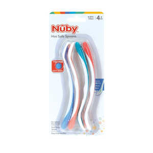 NUBY Hot Safe Baby Spoon (4 Pack) ۥåȡաס NU-5278