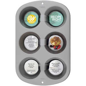 WILTON 6CUP レギュラーマフィンパン 2105-953 WILTON 6CUP レギュラーマフィンパン 2105-953