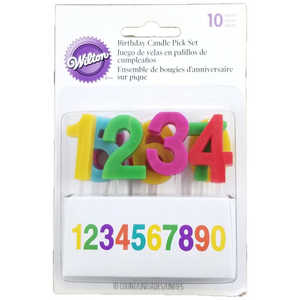 WILTON キャンドルピック ナンバーズ 2811-701 WILTON キャンドルピック ナンバーズ 2811-701