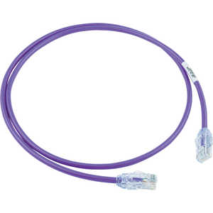 パンドウイット カテゴリ6A細径パッチコード 1m 紫 UTP28X1MVL