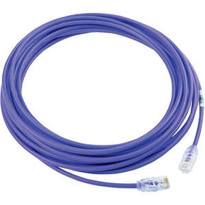 パンドウイット カテゴリ6A細径パッチコード 10m 紫 UTP28X10MVL パンドウイット カテゴリ6A細径パッチコード 10m 紫 UTP28X10MVL
