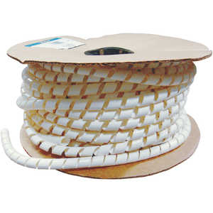 パンドウイット スパイラルラッピング 難燃性ポリエチレン(UL94V-0) 白 T25FRCY