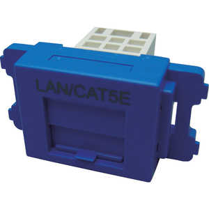 パンドウイット カテゴリ5EJISプレート用ジャックキット 青 JAOSSP58BU