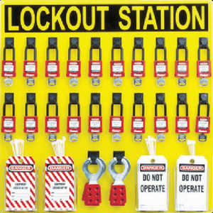 ＜コジマ＞ パンドウイット ロックアウトステーションキット 20人用 ドットコム専用 PSL20SWCA画像
