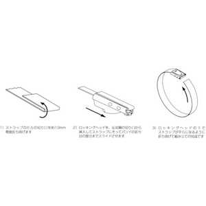 パンドウイット MLTタイプ 長尺ステンレススチールバンド用ヘッド MTHSC (1袋100個)