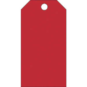 パンドウイット 書き込み用カラータグ 赤 PVT179Q (1袋25枚)