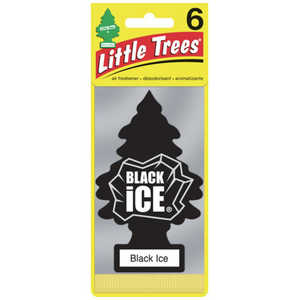 メテオAPAC リトルツリーズ LT エアーフレッシュナー 6P - Black Ice(ブラックアイス) LT650 メテオAPAC リトルツリーズ LT エアーフレッシュナー 6P - Black Ice(ブラックアイス) LT650