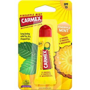 ビューティーサンポ CARMEX リップバーム チューブ パイナップルミント (SPF15)  