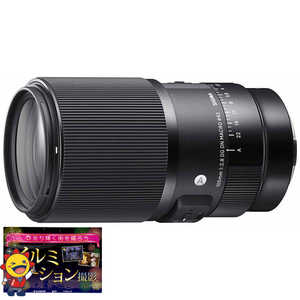 シグマ カメラレンズ 105mm F2.8 DG DN MACRO (ソニーE用/フルサイズ対応) 