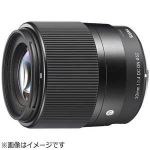 シグマ カメラレンズ 30mm F1.4 DC DN APS-C用 Contemporary ブラック (ソニーE /単焦点レンズ) 