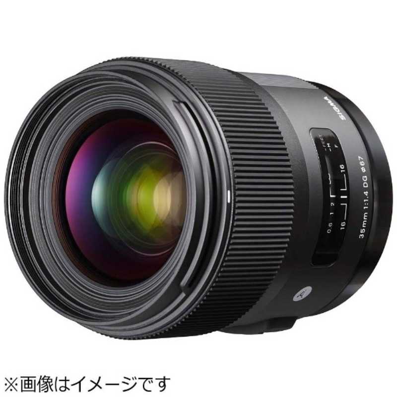 シグマ シグマ カメラレンズ 35mm F1.4 DG HSM Art ブラック (ペンタックスK /単焦点レンズ)  