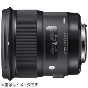 ＜コジマ＞ シグマ SIGMA カメラレンズ キヤノン 24MMF1.4DGHSMA画像