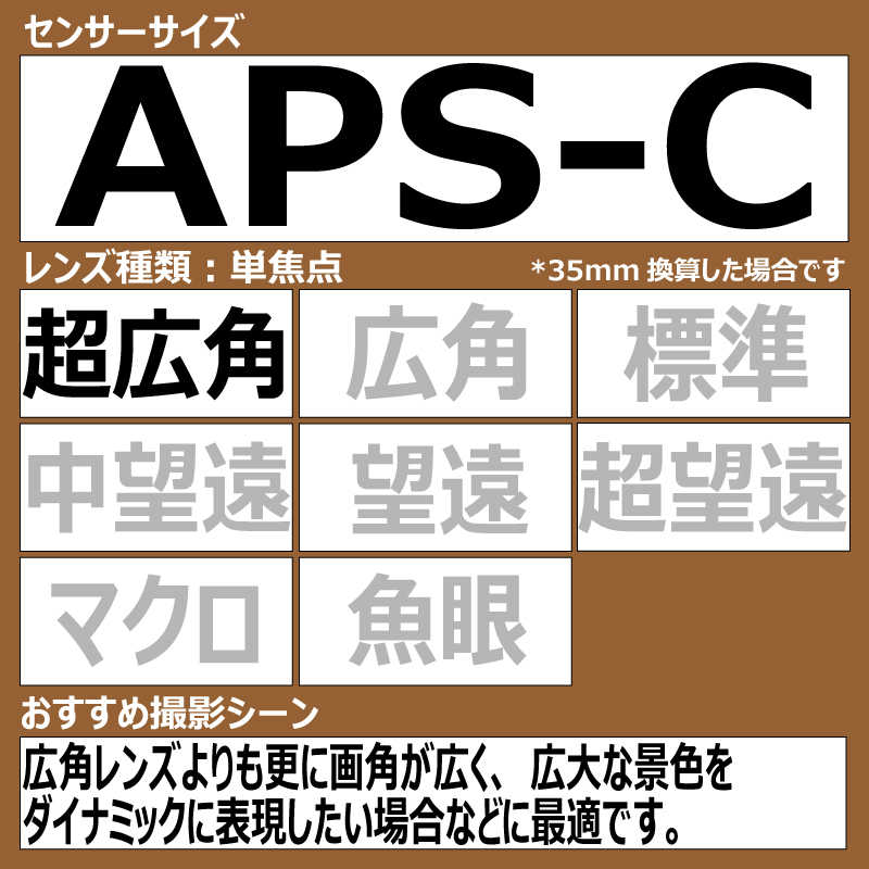 シグマ シグマ カメラレンズ  Contemporary 16mm F1.4 DC DN (ニコンZ/APS-C用) Contemporary 16mm F1.4 DC DN (ニコンZ/APS-C用)