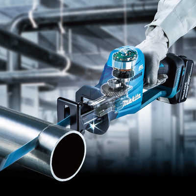 マキタ JR189DRGX 18V 充電式レシプロソー 　本体・バッテリBL1860B×2本・充電器DC18RF・ケース | マキタ(Makita) 充電式レシプロソー 18V6Ah バッテリ2本・充電器・ケース付 JR189DRGX | レシプロソー