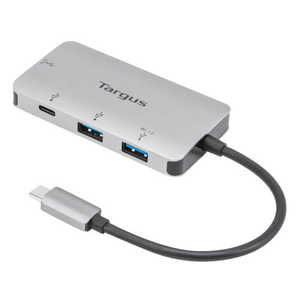 TARGUS USB－C Multi－Port HUB with 100W Power Delivery シルバー ACH228