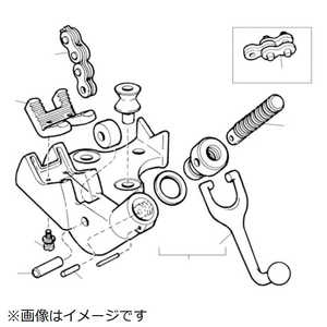 RIDGE E-2484 スクリュー F/BC-210 40980