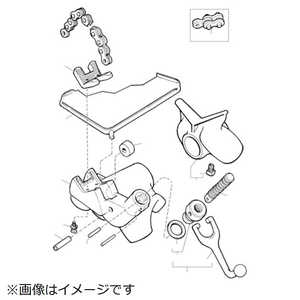 RIDGE E-3171-X ハンドル アッセン F/450 ドットコム専用 41050