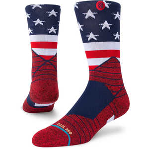 ץǥ塼 STANCE() ˥å AMERICAN CREW L RED ʸԲġ A559A21AMC