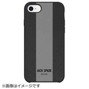 INCIPIO iPhone 8 / 7用　Comold Inlay Case　Racing Stripe Gray/Black JSIPH-029-GRYB