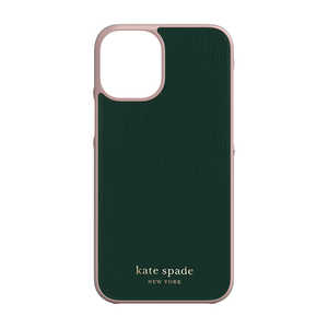 KATESPADE iPhone 12 mini 5.4インチ対応 KSNY Wrap Case グリーン KSIPH-163-GRPNK